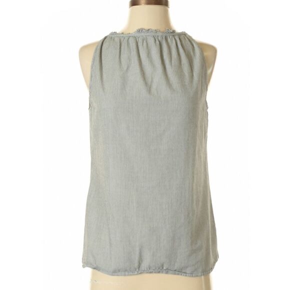 LOFT Cotton Striped Halter Top - Picture 3 of 5